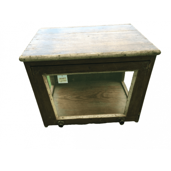 RAW MATERIALS® Vitrina de Madera de Teca