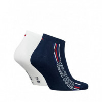 Th Men Sneaker 2P Hilfiger White  TOMMY HILFIGER - Guanxe Atlantic Marketplace