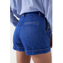 Pantalones Shorts SALSA JEANS Baggy Bright Blue