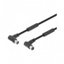 NIMO Cable Antena TV M/h Rectos 2.5 Mtrs Negro con Filtro WIR1347