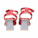 S/talon Pusera X Charol Rosa  RAS