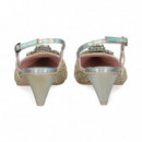 S/talon Aplique Rafia Beige  RAS