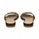 Pala Aplique Elastico Camel+negro  MISS ELASTIC