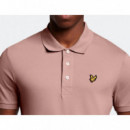 Polo Lyle&Scott hutton pink