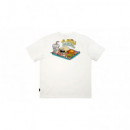 Camiseta THE DUDES a Pill Meal Premium Blanco