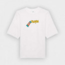 Camiseta THE DUDES Nope Oversized Blanco