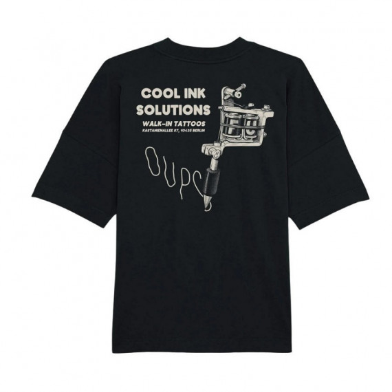 Camiseta THE DUDES Cool Link Oversized Negro