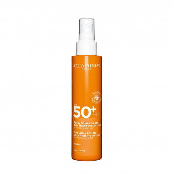 CLARINS Solaire Spray Solar Lácteo Muy Alta Protección Spf 50+, 150ML