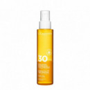 CLARINS Solaire Aceite Solar Embellecedor Alta Protección Spf 30, 150ML