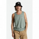 Camisetas Hombre Camiseta BRIXTON Crest Tank Top