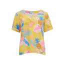SUGARHILL BRIGHTON Camisas y Tops Top Sugarhill Rosalie Yellow Tropical Fruits
