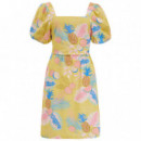 SUGARHILL BRIGHTON Vestidos Vestido Sugarhill Lilou Yellow Tropical Fruits