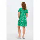 SUGARHILL BRIGHTON Vestidos Vestido Sugarhill Raven de Punto Green Colour Pop Leopard