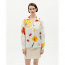 Blusas y Camisas Blusa THINKING MU Blanca Feuz Day Margaret