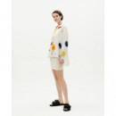 Blusas y Camisas Blusa THINKING MU Blanca Feuz Day Margaret