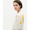 Blusas y Camisas Blusa THINKING MU Blanca Feuz Day Margaret