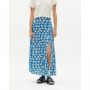 Falda THINKING MU Azul Butterfly Tora