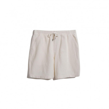 Pantalones Pantalón Corto FARAH con Cordón Redwald Waffle Ecru