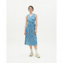 Vestidos Vestido THINKING MU Azul Small Butterfly Amapola
