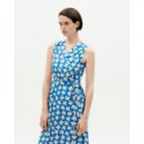 Vestidos Vestido THINKING MU Azul Small Butterfly Amapola