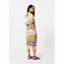 Vestidos Vestido FRNCH Paige Hot Palette