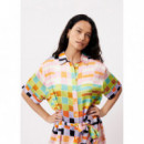 Vestidos Vestido FRNCH Paige Hot Palette