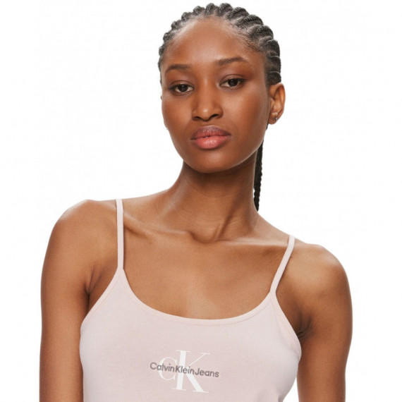 Monologo Strappy Tank Top Sepia Rose  CALVIN KLEIN