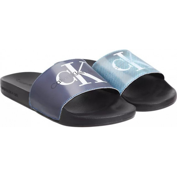 Slide Lenticular Black/dusk Blue/peacoat  CALVIN KLEIN