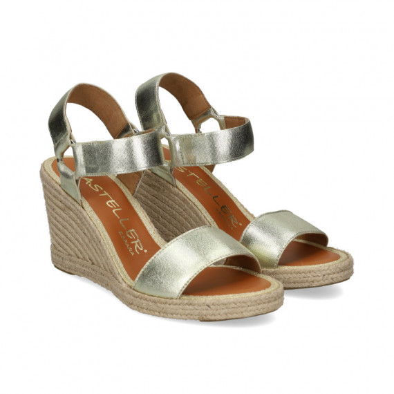 Carmelita Argolla Elastica Platina  CASTELLER