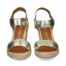 Carmelita Argolla Elastica Platina  CASTELLER