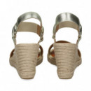 Carmelita Argolla Elastica Platina  CASTELLER