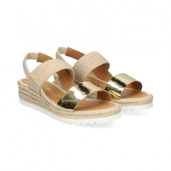 2 Tiras Elastica+espejo Oro  CASTELLER