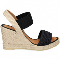 2 Tiras Trenza Negro  CASTELLER