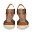 Sandalia Bebe Elastico Bronce  CASTELLER