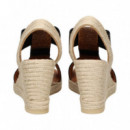 Sandalia Bebe Elastico Bronce  CASTELLER