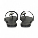 Esclava Circulo Strass Negro  NICOLAS LAINAS