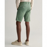 Pantalones Cortos Desteñidos Slim Fit de GANT