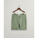 Pantalones Cortos Desteñidos Slim Fit de GANT