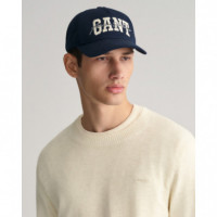 Gorra de Sarga de Algodón GANT Arch Script de GANT