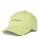 Monogram Cap Sharp Green  CALVIN KLEIN