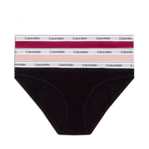 Pack de 3 Bragas Clasicas de Tiro bajo  CALVIN KLEIN