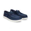 Wallabee Azul  HEY DUDE