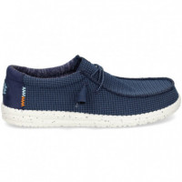 Wallabee Azul  HEY DUDE