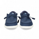 Wallabee Azul  HEY DUDE