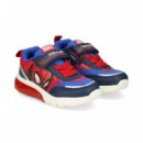 Deportivo Spiderman Azul+rojo  GEOX