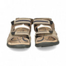 Sandalia Velcros Beige  GEOX