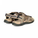 Sandalia Velcros Beige  GEOX