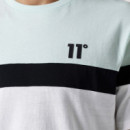 Camiseta 11º Triple Panel Verde