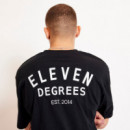 Camiseta 11º Varsity Graphic Negro