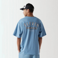 Camiseta 11º Varsity Graphic Azul